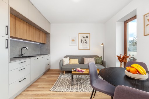 Bytové apartmány Riverside Vrchlabí - Realizovaný<br/>byt